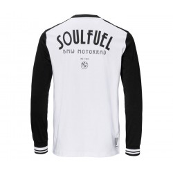 BMW Motorrad Φούτερ Soulfuel Ανδρικό Λευκό / Μαύρο ΕΝΔΥΣΗ